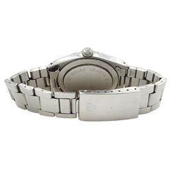 Tudor Prince Oysterdate gentleman's stainless steel Rotor Self-Winding wristwatch, circa 1986, silvered dial with date aperture, Ref. 74000, serial No. 183125, on original stainless steel bracelet