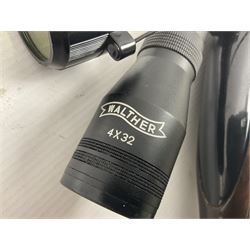 BSA .22 air rifle with under-lever action, the 51cm (20