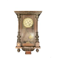 Four 20th century wall clocks