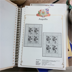 Commemorative stamps including Stanley Gibbons folder containing various stamps relating to ‘The Royal Wedding H.R.H Prince Charles & Lady Diana Spencer’, other similar stamps loose and in booklets and a small number of presentation packs.