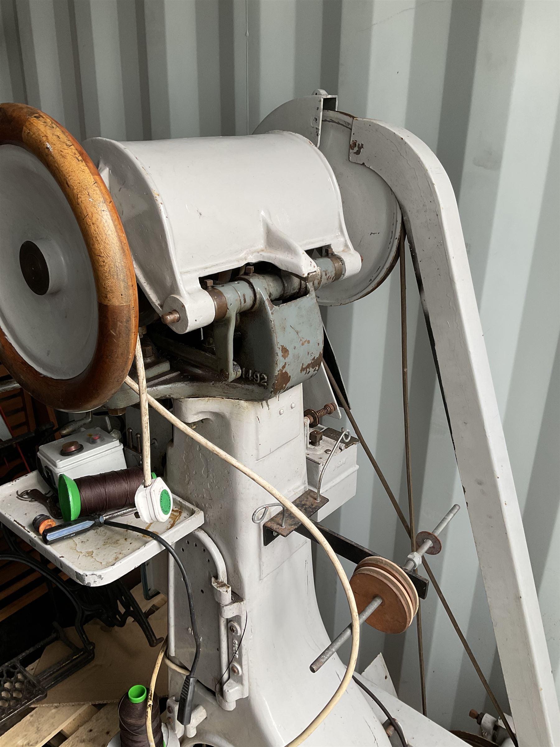 Electric leather sole stitcher  - THIS LOT IS TO BE COLLECTED BY APPOINTMENT FROM DUGGLEBY STORAGE, GREAT HILL, EASTFIELD, SCARBOROUGH, YO11 3TX