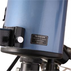 Skywatcher telescope, with D127mm, F1500mm coated optics, on tripod