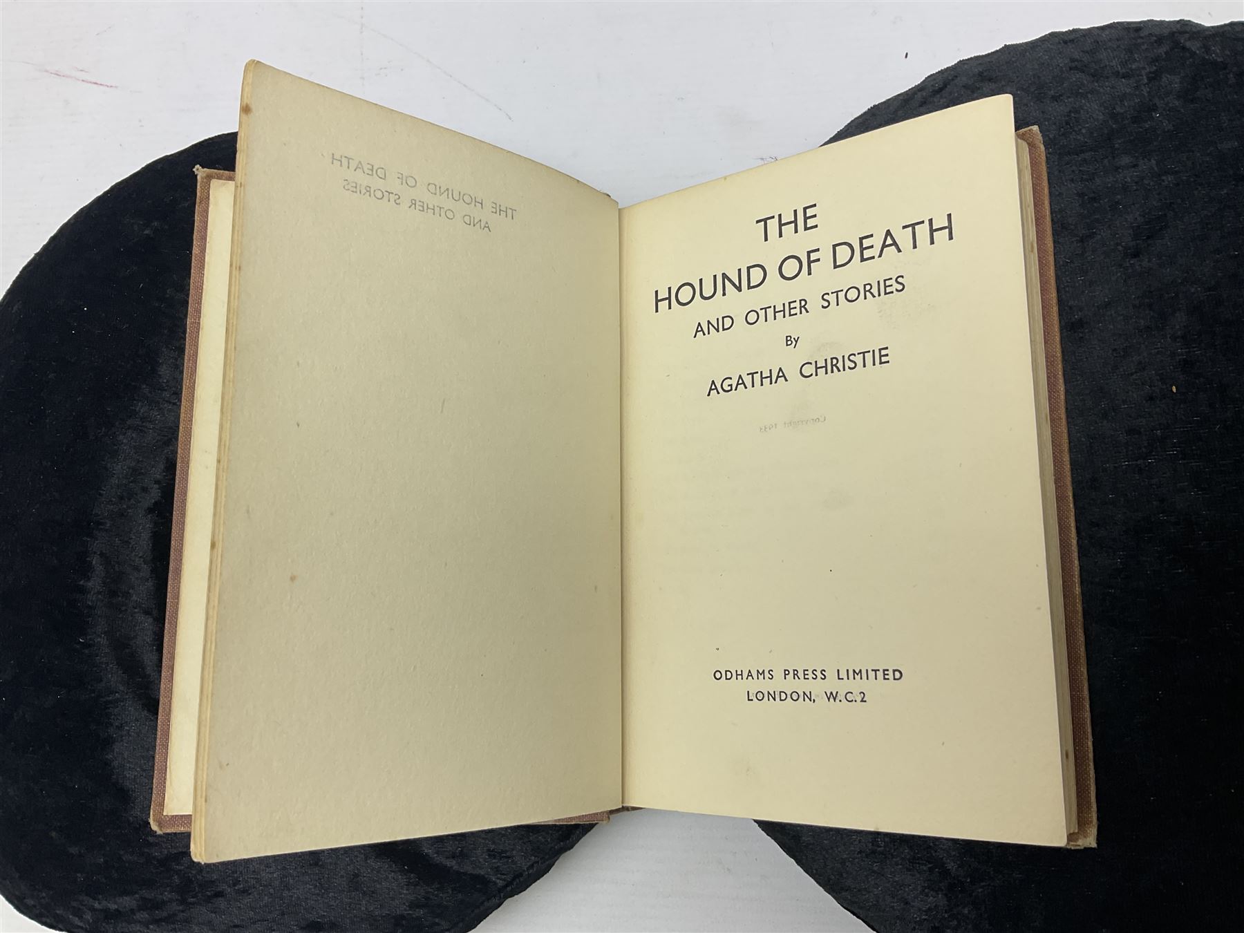 Six Collins Crime Club Agatha Christie novels, including Elephants can Remember, Nemesis, Sleeping Murder, etc together with Agatha Christie; The Hound of Death Odhams Press, all first editions 