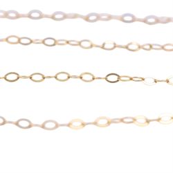 18ct gold charm and two single earrings, 14ct gold single earring and 9ct gold jewellery oddments, comprising single earrings and chain links