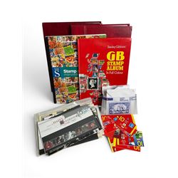 Great British and World stamps, including some Queen Elizabeth II mint decimal, greetings ...