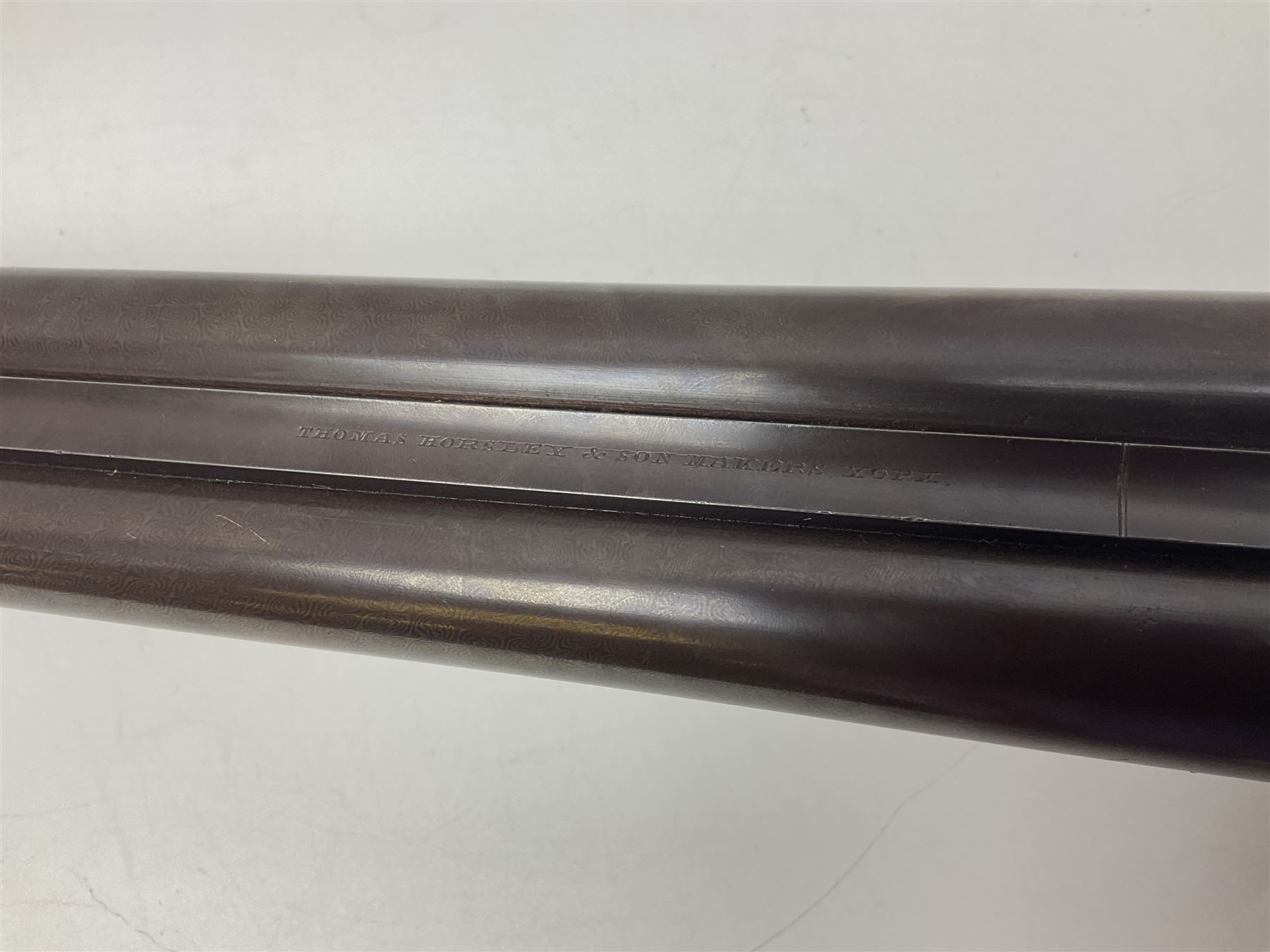 SHOTGUN CERTIFICATE REQUIRED: Thomas Horsley & Son York 12-bore by 2.5