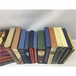 Folio Society; eighteen volumes, to include The Cathedrals of England, Redcoats and Rebels, The Gunpowder Plot, Civilisation, Benjamin Franklin 