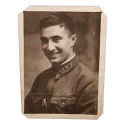 Russian Red Army; eight photographs of soldiers