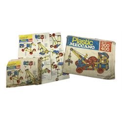 Meccano - Super Highway Multikit, No.2 Construction Kit and 07807 Farm Tractor Construction Kit; all boxed with instructions; and quantity of Plastic Meccano with Sets 300/400 instructions.