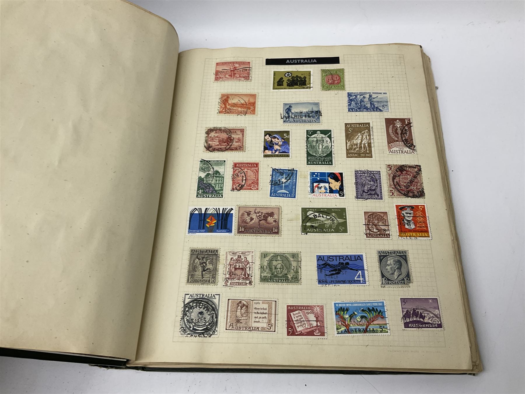 Great British and World stamps, trade cards, ephemera and miscellaneous items, including small number of Queen Elizabeth II mint decimal stamps, Antigua, Ascension, Australia, Australia, Barbados, Basutoland, British Honduras, Canada, Great Britain King George V used seahorses etc, in one box