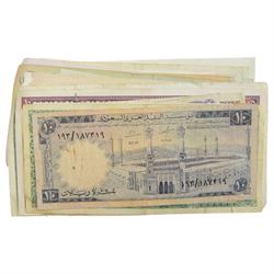 Great British and World coins and banknotes, including Bank of England ten shillings note, various Cyprus notes, Maria Theresa silver restrike thaler, pre-Euro coinage, pre-decimal coinage etc