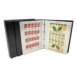Queen Elizabeth II mint decimal stamps, mostly in smiler sheets,  face value of usable postage approximately 1,050 GBP