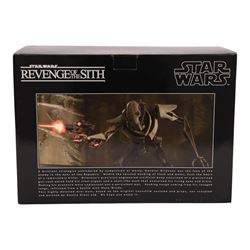 Gentle Giant limited edition Star Wars collectible mini bust 'General Grievous' no. 7584, limited edition no. 293/7000, boxed