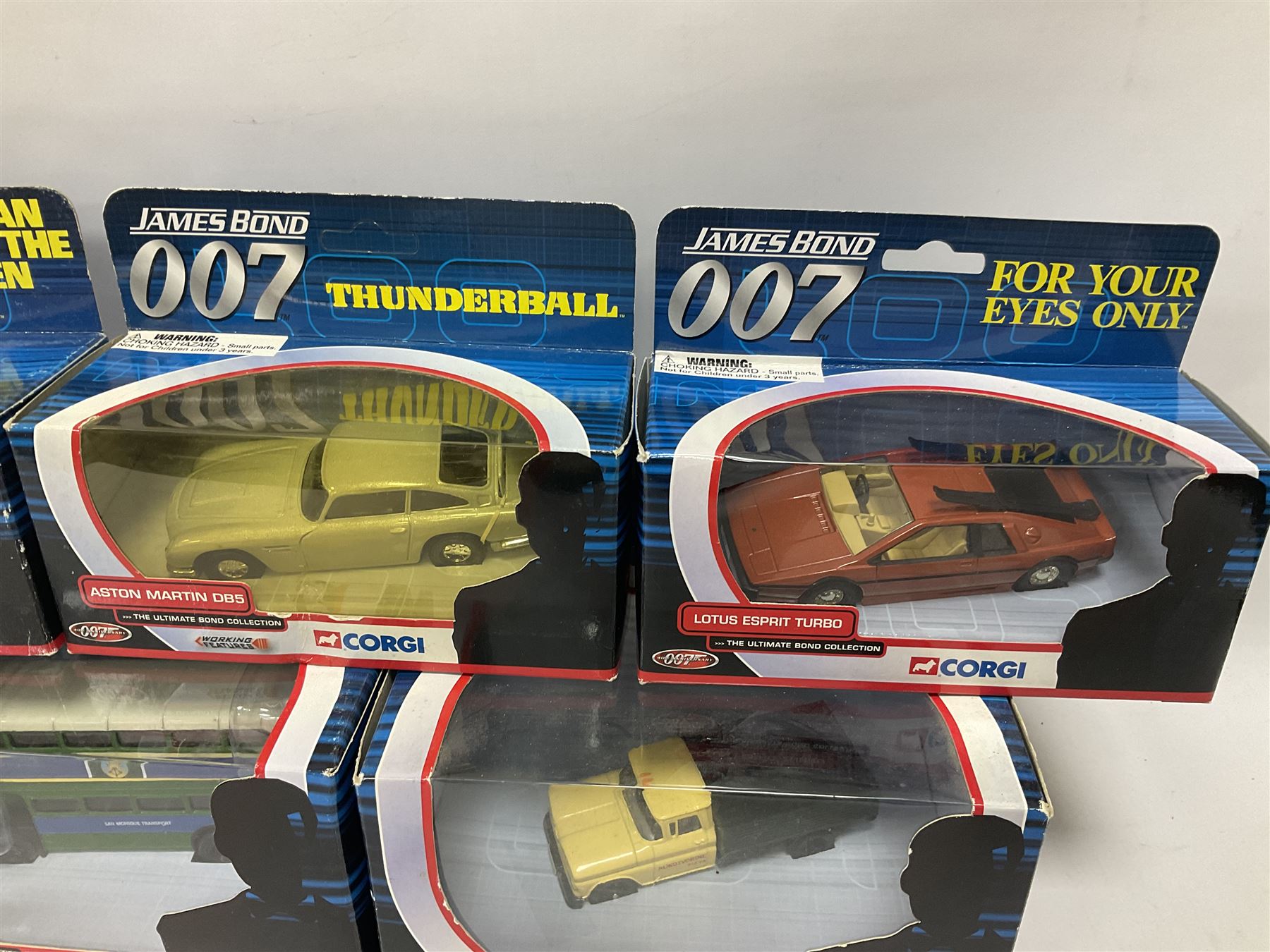 Corgi - The Ultimate Bond Collection - sixteen die-cast model