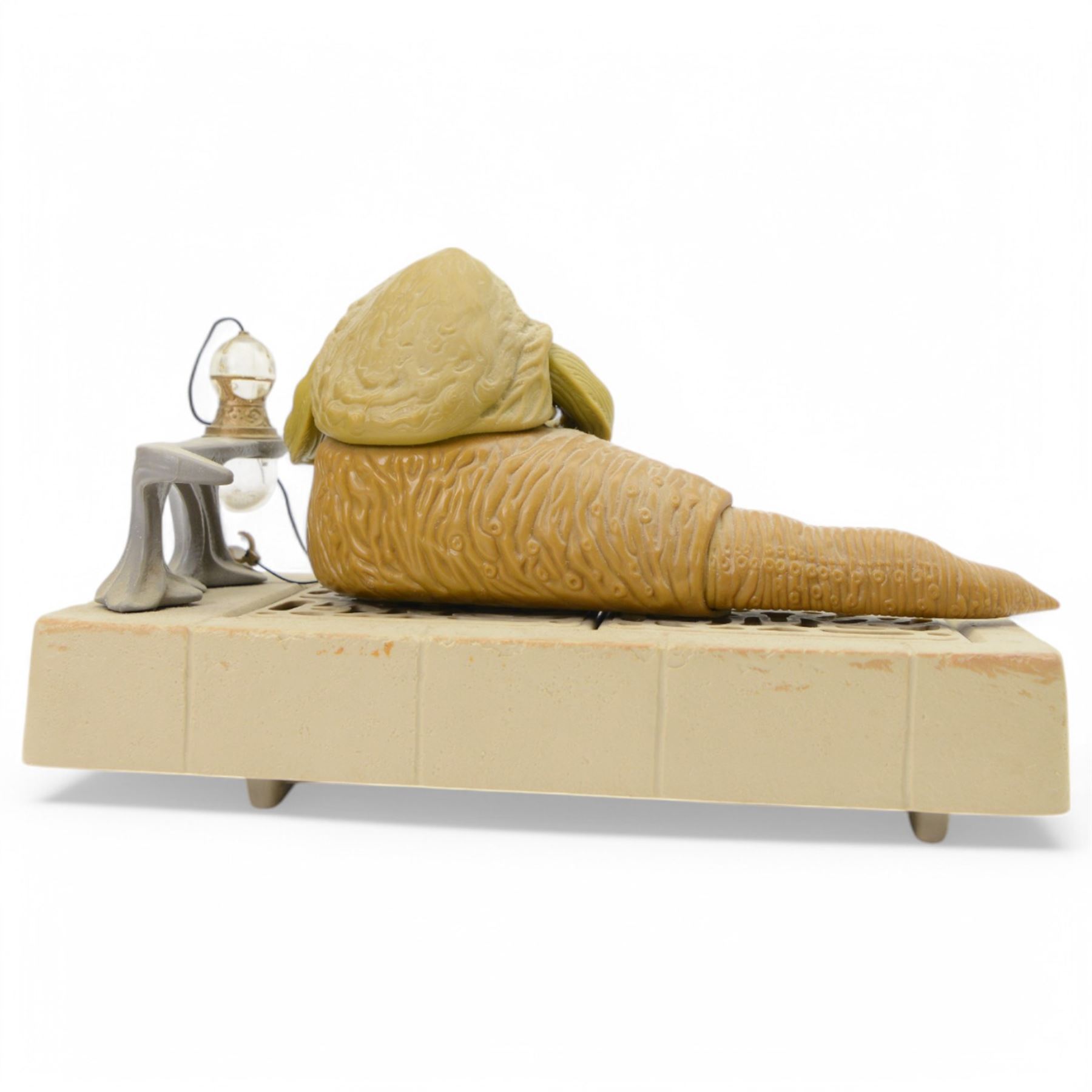 Kenner Star Wars Return Of The Jedi Jabba The Hutt Action Playset circa 1983, in original box, with insert and instructions