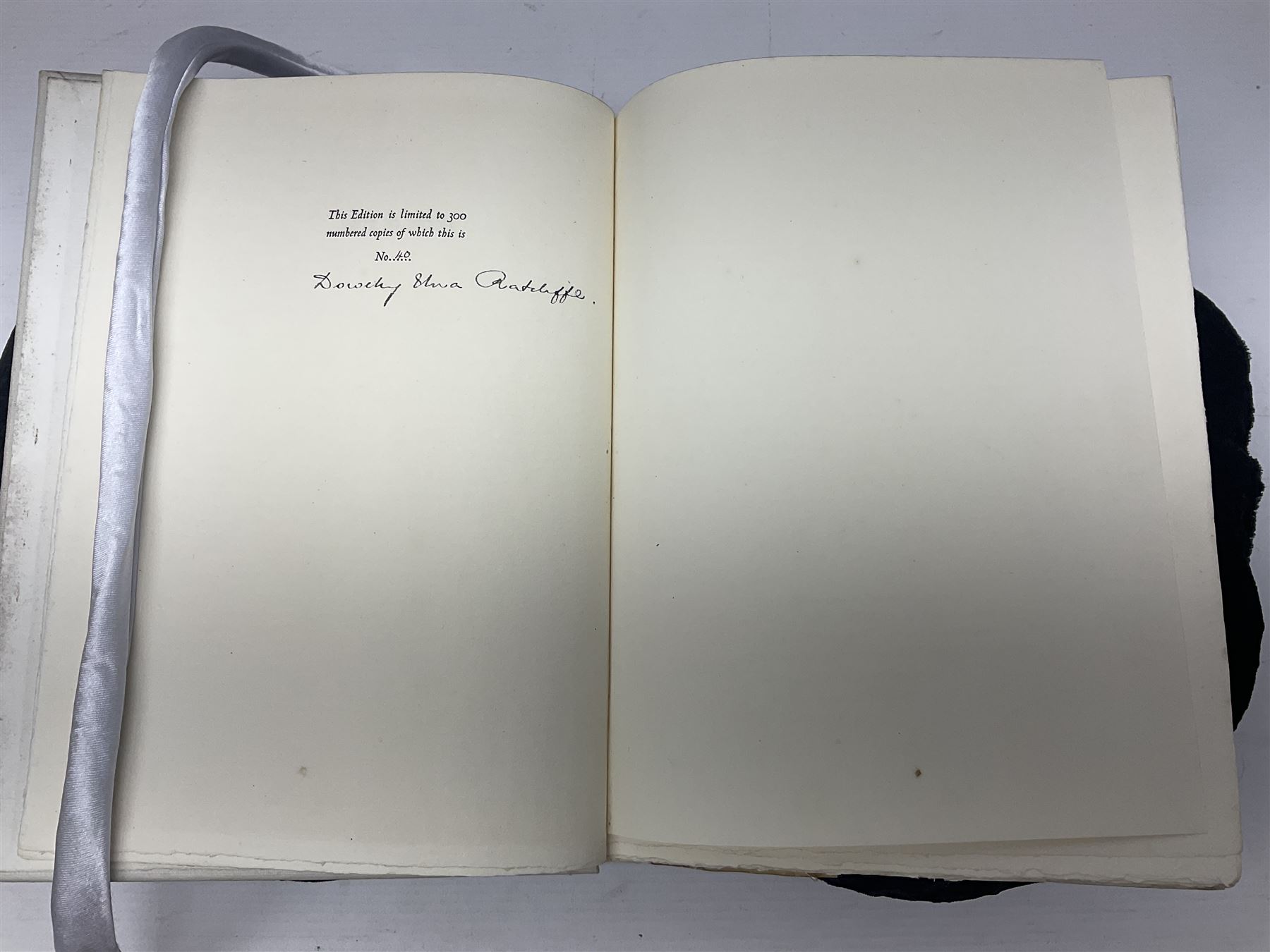 Dorothy Una Ratcliffe; Hoops of Steel, printed for private circulation 1935, signed numbered ltd. edition 40/300