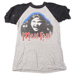 1982 Meatloaf Neverland Express tour scarf and programme, together with a 1984/5 Meatloaf tour t-shirt