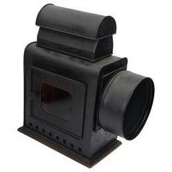 Late Victorian mahogany and tin lantern enlarger, together with a Record Enlarging Easel by The Houghton-Butcher MFC Co. Ltd, London