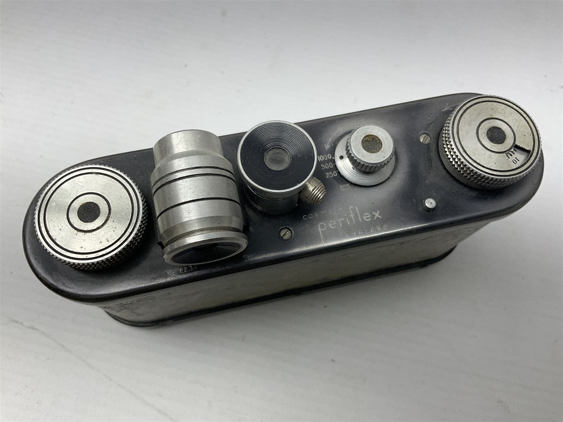 Zorki-4K camera body, serial no 74334713 with 'Jupiter-8 2/50' lens serial no 7454365, Zorki-4 camera body serial no 71012418 with 'Jupiter-8 2/50' lens serial no 0174594, and three other cameras 