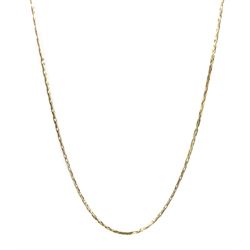 Gold chain necklace stamped 14K, approx 5.95gm