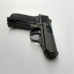 Walther PPK/S .177 BB CO2 pistol L17cm. Looks virtually unused in box.