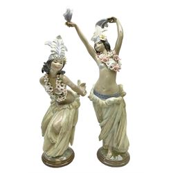 Two Lladro figures, comprising Momi no 1529 and Mahlia no 1531, both with original boxes, both year issued 1987, year retired 1989, largest example H29cm
