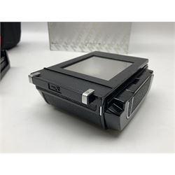 Mamiya RB67 Pro-S camera body, serial no. C559634, with 'Mamiya - Sekor C 1:3.8 f=90mm' lens, serial no. 75999, Mamiya RB 6x8 Pro-S 120 Roll Film Holder and Mamiya Polaroid back holder, with carry case and original boxes 