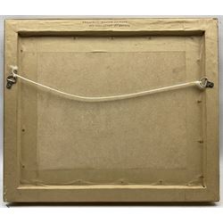 Frederick William Jackson (Staithes Group 1859-1918): Castle Ruin by the Riverside, watercolour signed 20cm x 24cm