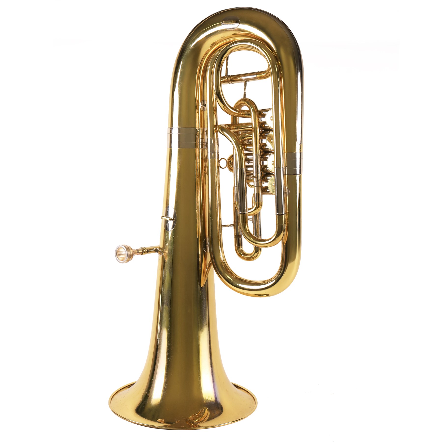 V.F Cerveny & Synove CEB 641 tuba, with Ritter carry case