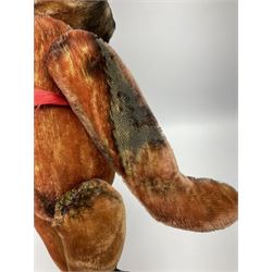 Two Portobello Bear Company limited edition teddy bears - 'Princess Julia' No.1/1, born 2002, with label H51cm; and 'Nanas Teddy' (?) No.1/1 born 2001, with label H41cm (2)