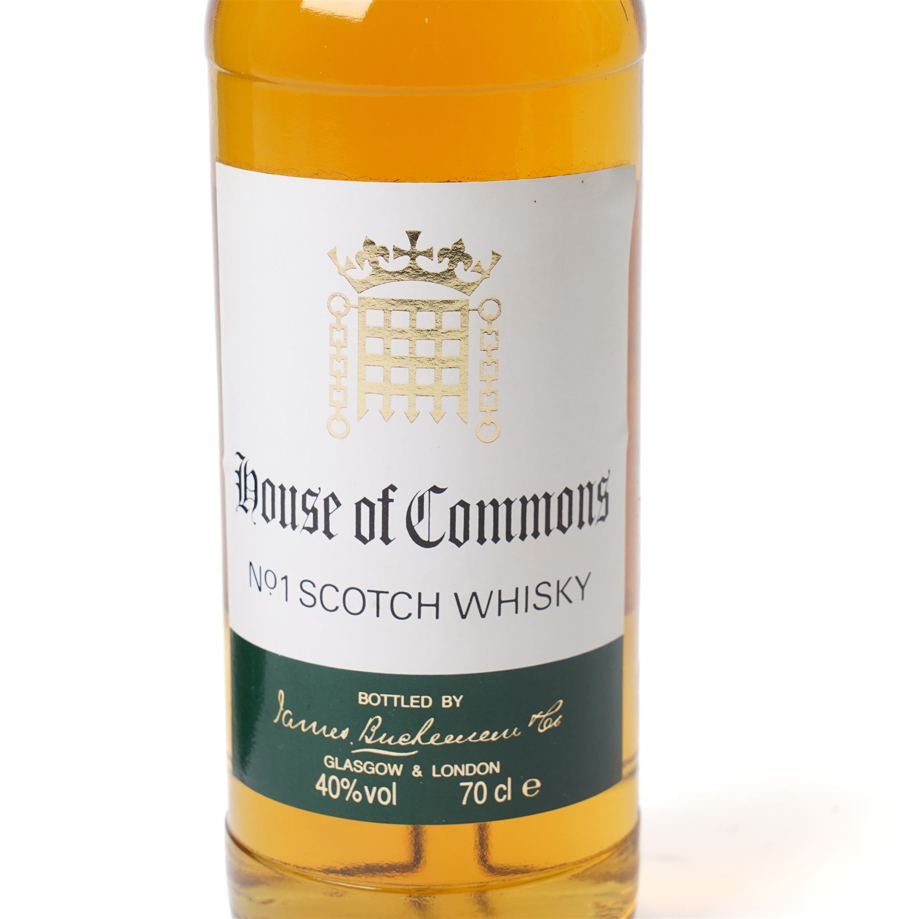 Bottle of House of Commons 12 years old Scotch whisky 70cl, 40% volume, boxed