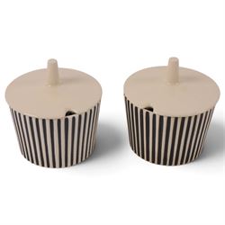 John Clappison for Hornsea pottery, Sunshine cheese dome, together with two Summit butter dishes, two compote dishes, salt and pepper shaker 