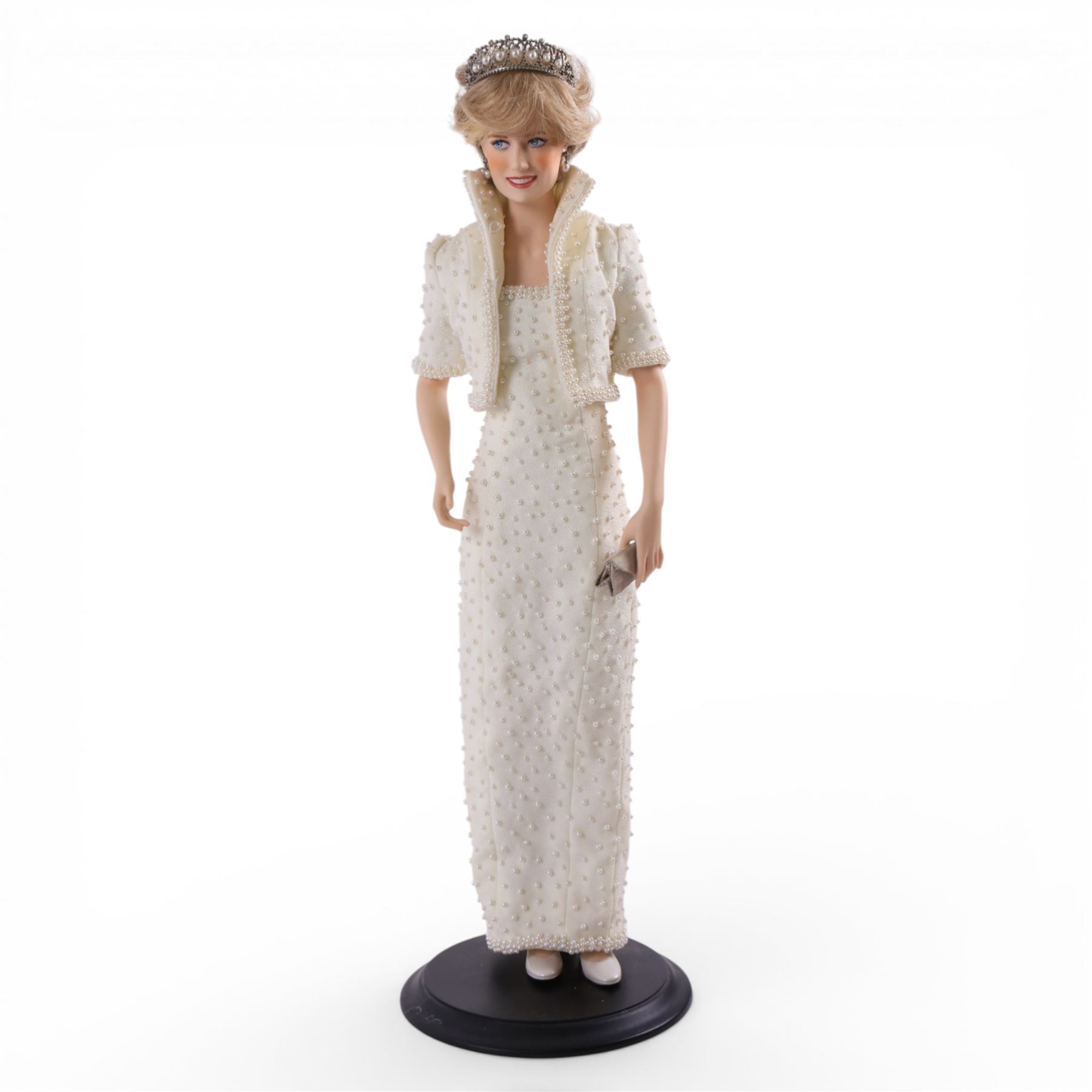 Royal Doulton A Winter's Morn, HN4622 together Royal Worcester Queen's 80th Birthday figure, Royal Staffordshire Joie De Viure, Princess  Diana doll, etc