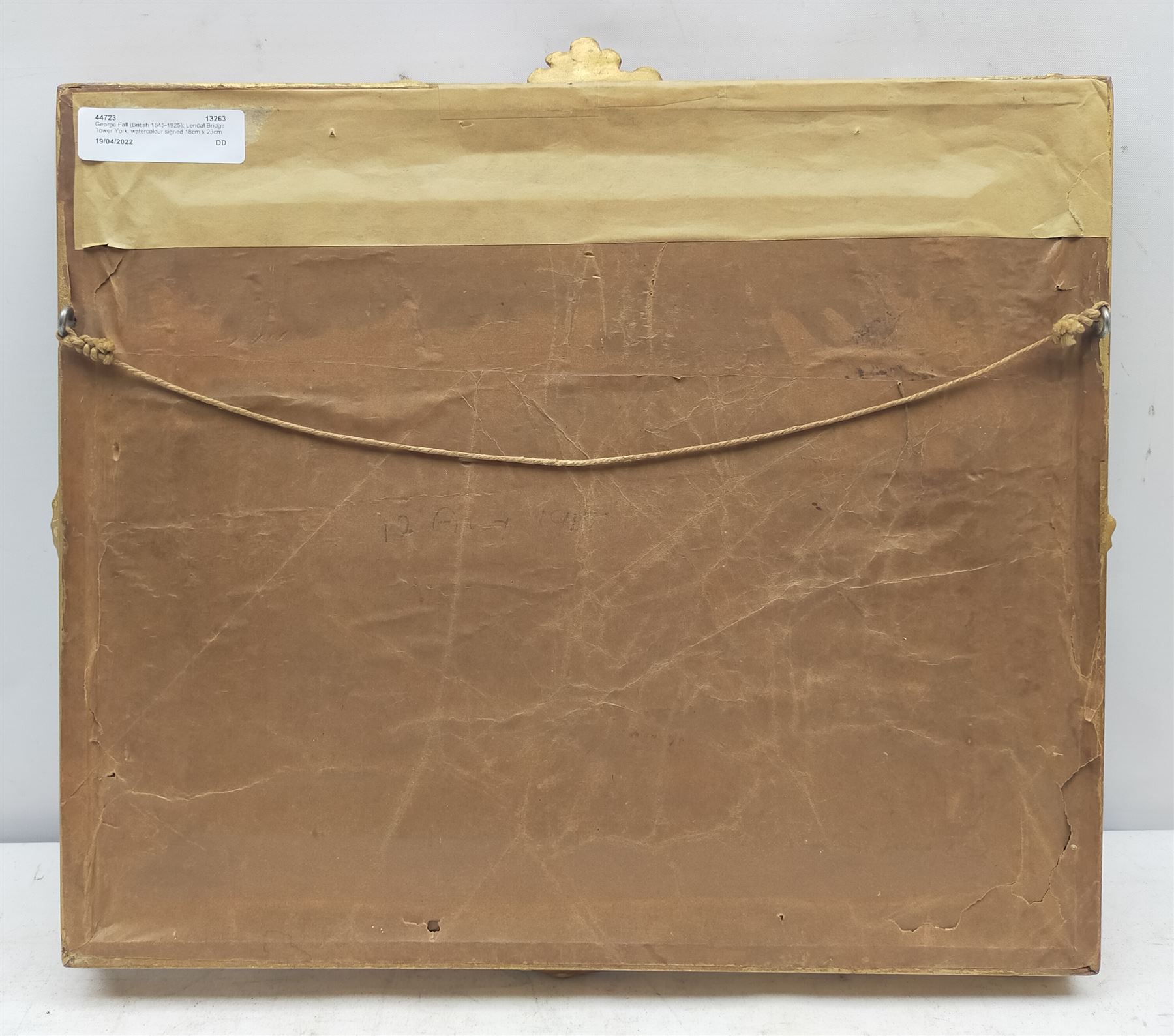 George Fall (British 1845-1925): Lendal Bridge Tower York, watercolour signed 18cm x 23cm