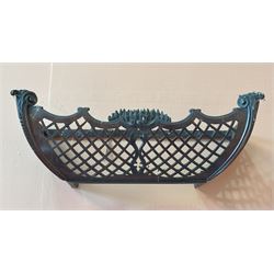 Fine Georgian fret carved mahogany cabinet pediment of cushion form, the latticework panels enclosed by conforming 'C' scrolls and carved acanthus leaves. W78cm, H28cm, D30cm. - COLLECTION BY APPOINTMENT FROM: The White House, Thirsk Road, Easingwold, York, YO61 3NF - CALL 01723 507111 TO ARRANGE