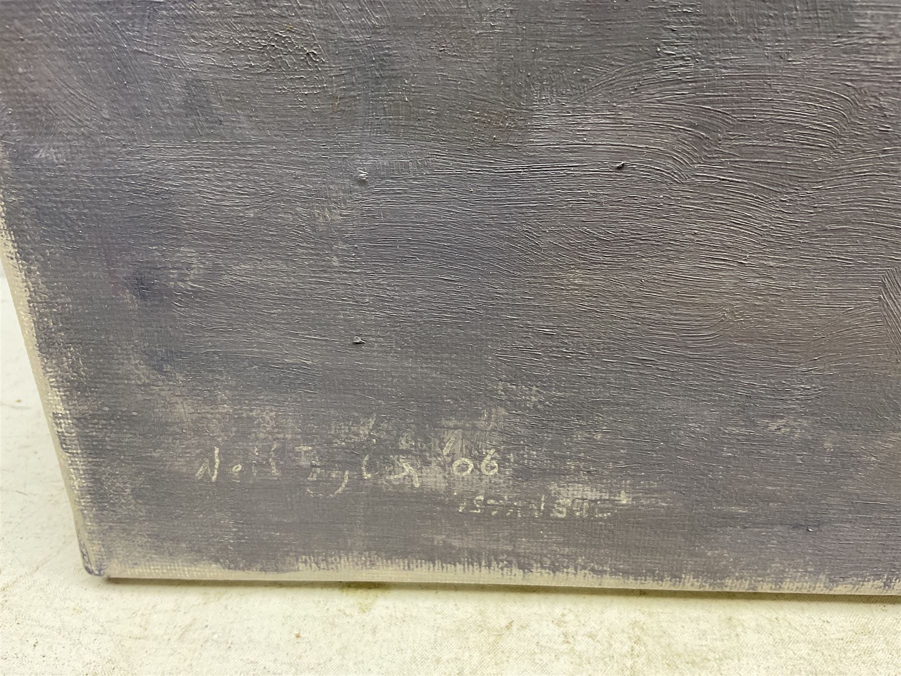 Neil Tyler (British 1945-): 'Dusk - Istanbul', oil on canvas signed and dated '06, titled verso 61cm x 76cm 
Notes: to be sold in aid of the Turkey-Syria Earthquake Appeal