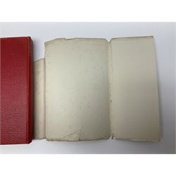 Blyton Enid: Five on Kirrin Island Again, first edition, Hodder & Stoughton, 1947, colour frontispiece, tinted plates and plain illustrations to text, pictorial endpapers, original red boards lettered in black in dust jacket (6/-, with telescope the wrong way round)