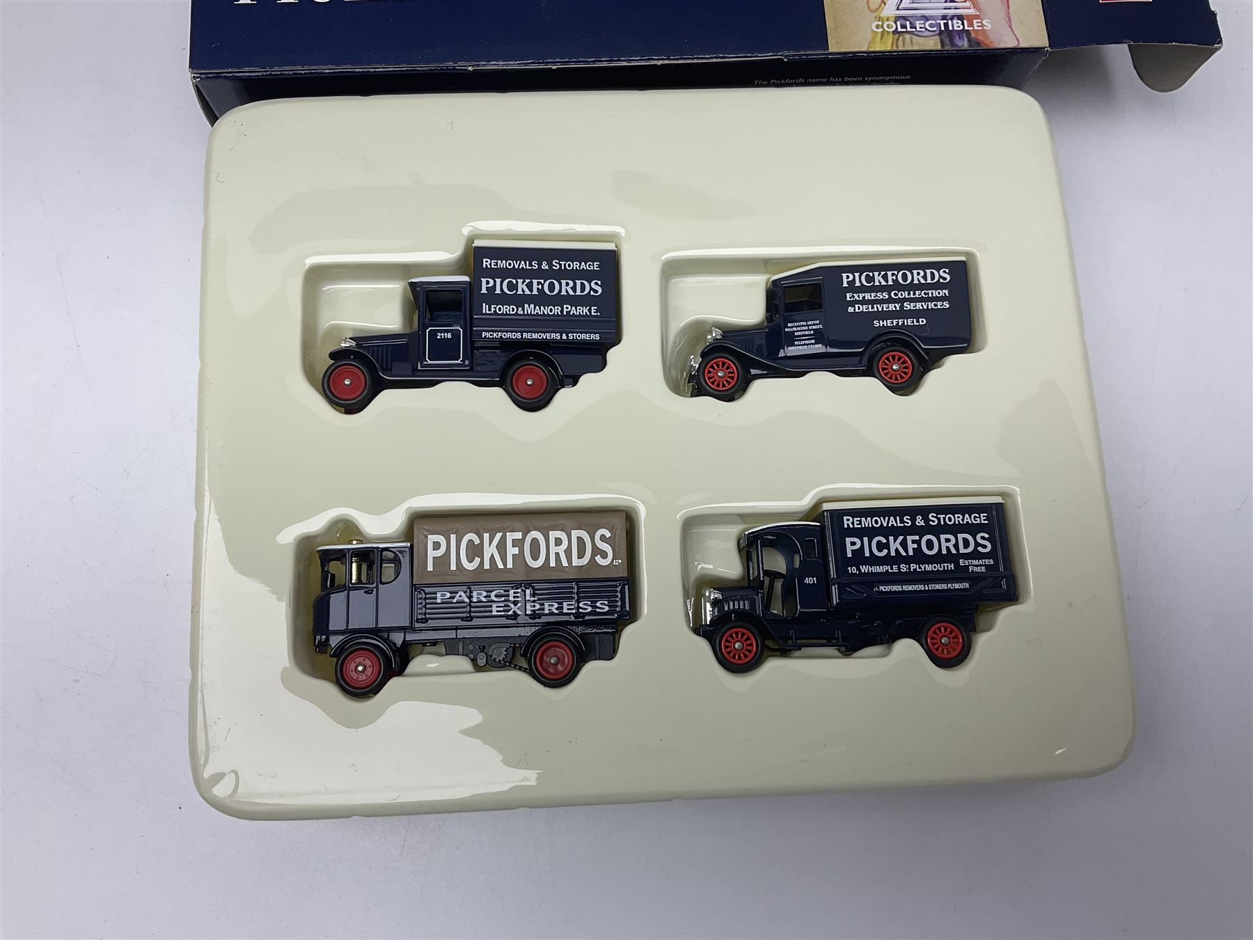 Thirty-eight modern die-cast models/sets  including Corgi and Lledo 1:76 scale Trackside vehicles; Unimax, Atlas and other tanks; TV & film related; advertising and promotional; QEII 80th Birthday etc; all but one boxed (38)