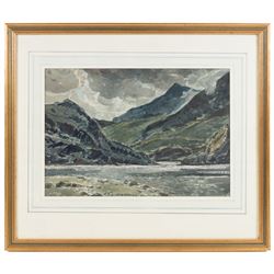 George Graham (British 1881-1941): River and Coastal Landscapes, pair watercolours signed, larger 26.5cm x 39cm (2)