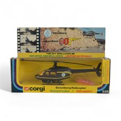 Corgi James Bond 007 Stromberg Helicoper, no. 926, from The Spy Who Loved Me, boxed