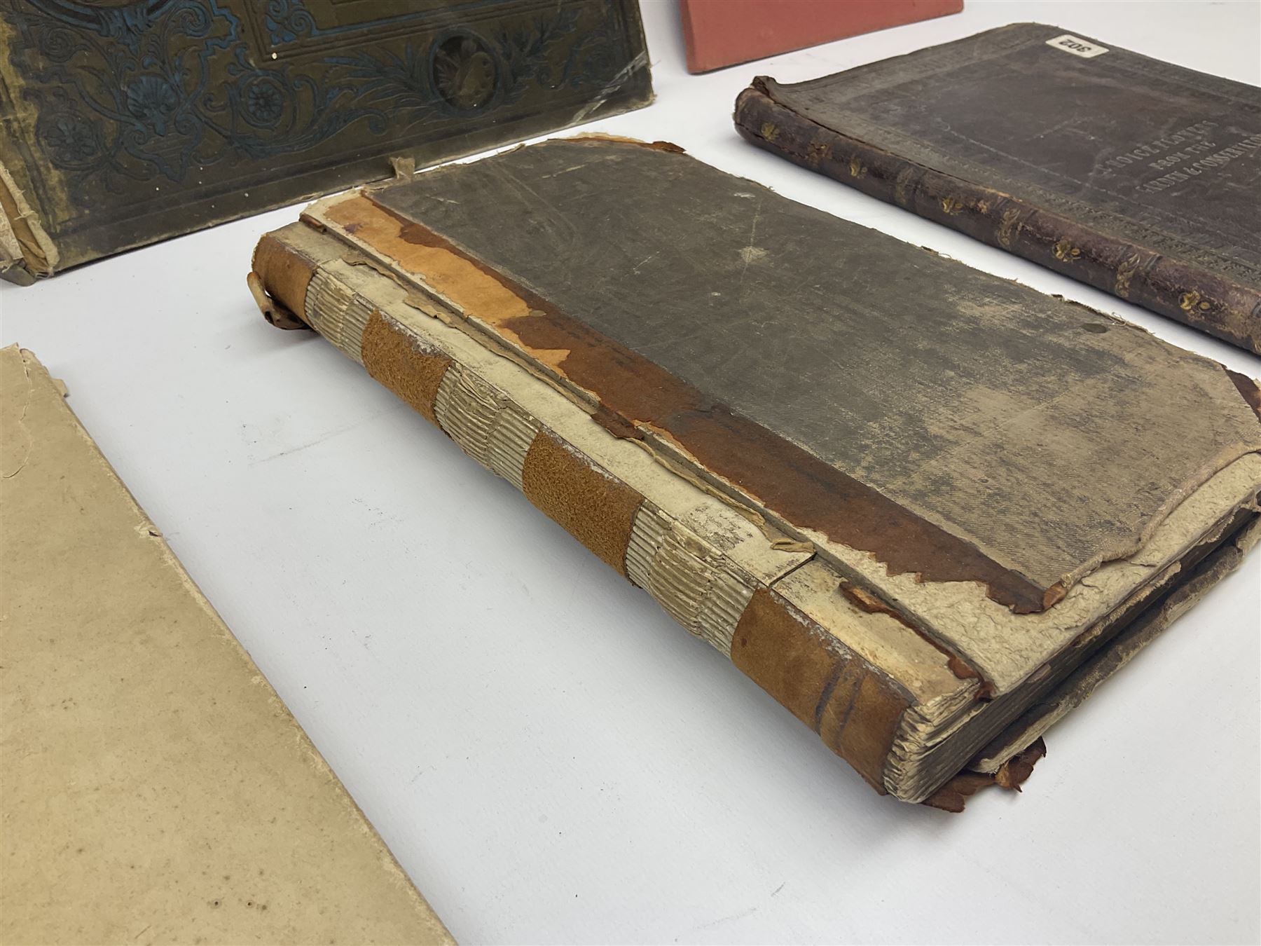 Queen Alexandra's Christmas Gift Book: Photographs From My Camera, Daily Telegraph, 1908, with silver mounted cover, the pierced frame modelled as flowers of The Union, hallmarked London 1908, no visible makers mark, Famous Water-colour painters I.-Frank Brangwyn, R.A., and II. W. Russell Flint, A.R.A., The Studio Limited, 1928, each with colour plates, John L Stoddard's Portfolio of Photographs of Famous Cities Scenes and Paintings, The Werner Company, etc., in one box 