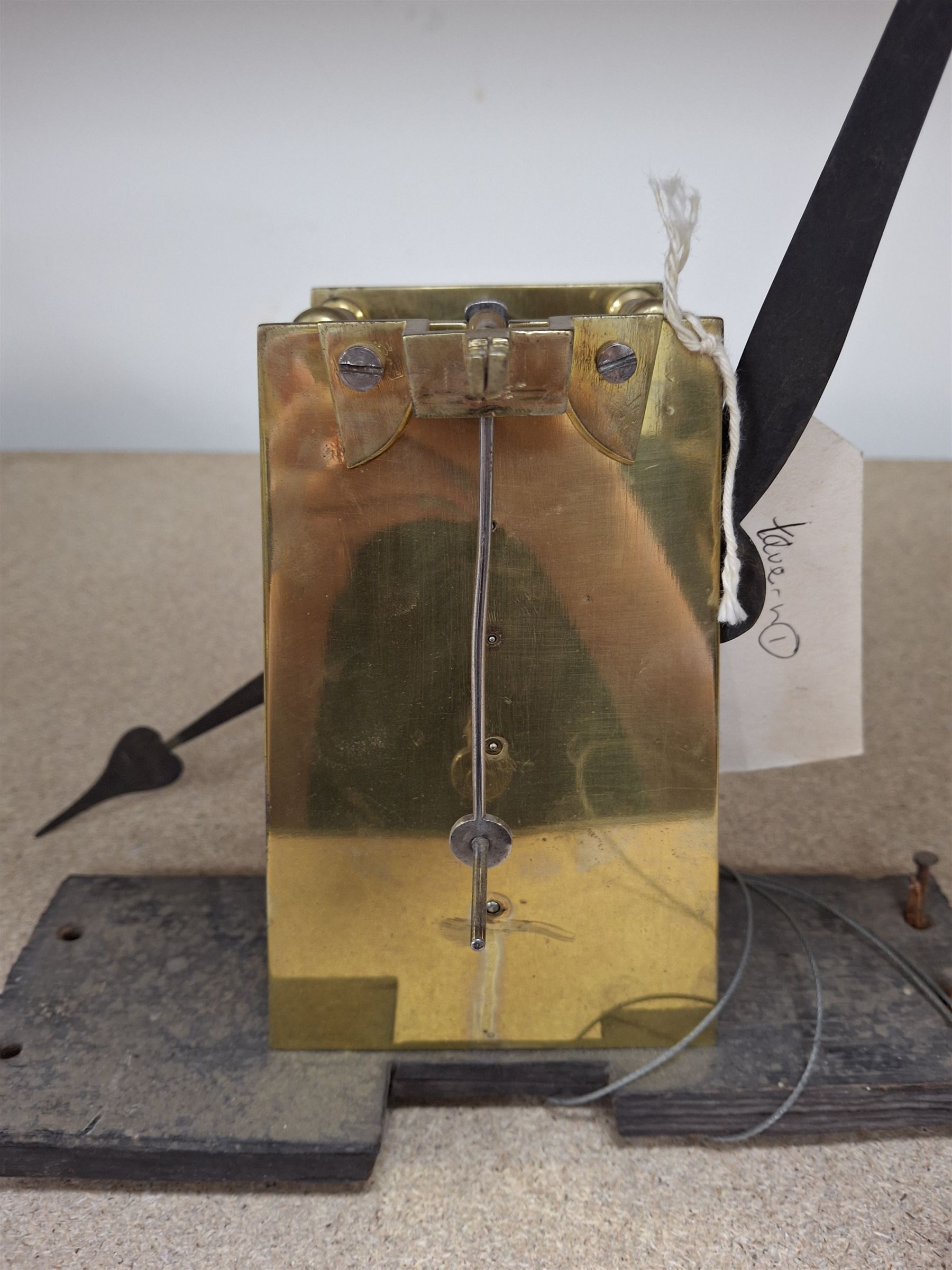 Two skeleton clock movements, tavern clock movement, and further clock movements, all for restoration 