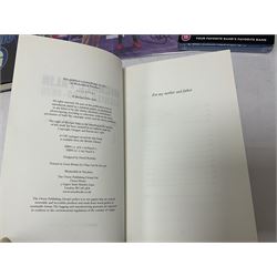 Signed books and ephemera, including Michael Palin Diaries 1969-1979, The Sparks Brothers, Hugh Laurie The Gun Slinger etc 