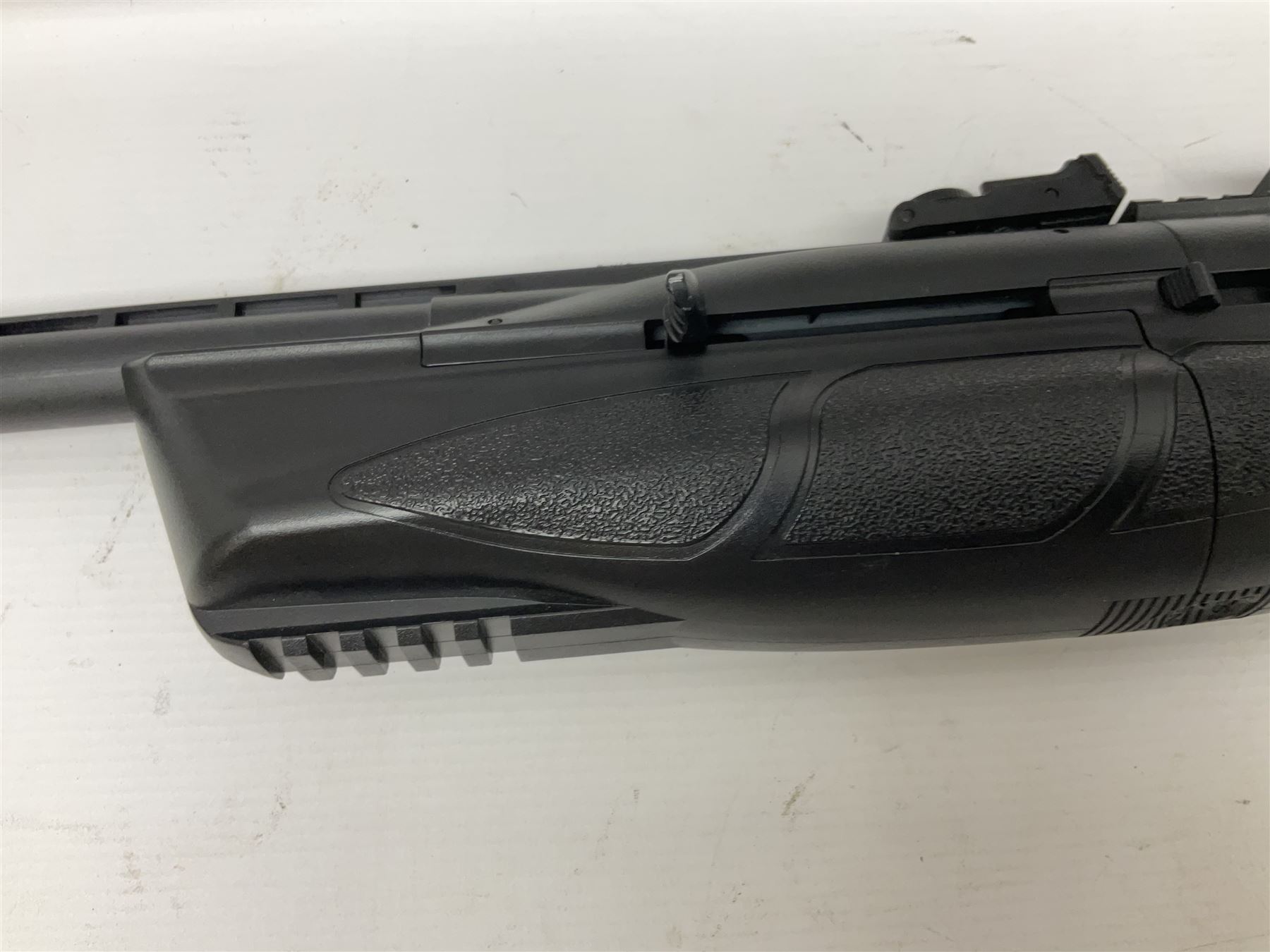 ASG Tac Repeat .177 Multishot CO2 rifle, serial no.18A41376, L108cm overall NB: AGE RESTRICTIONS APPLY TO THE PURCHASE OF AIR WEAPONS.