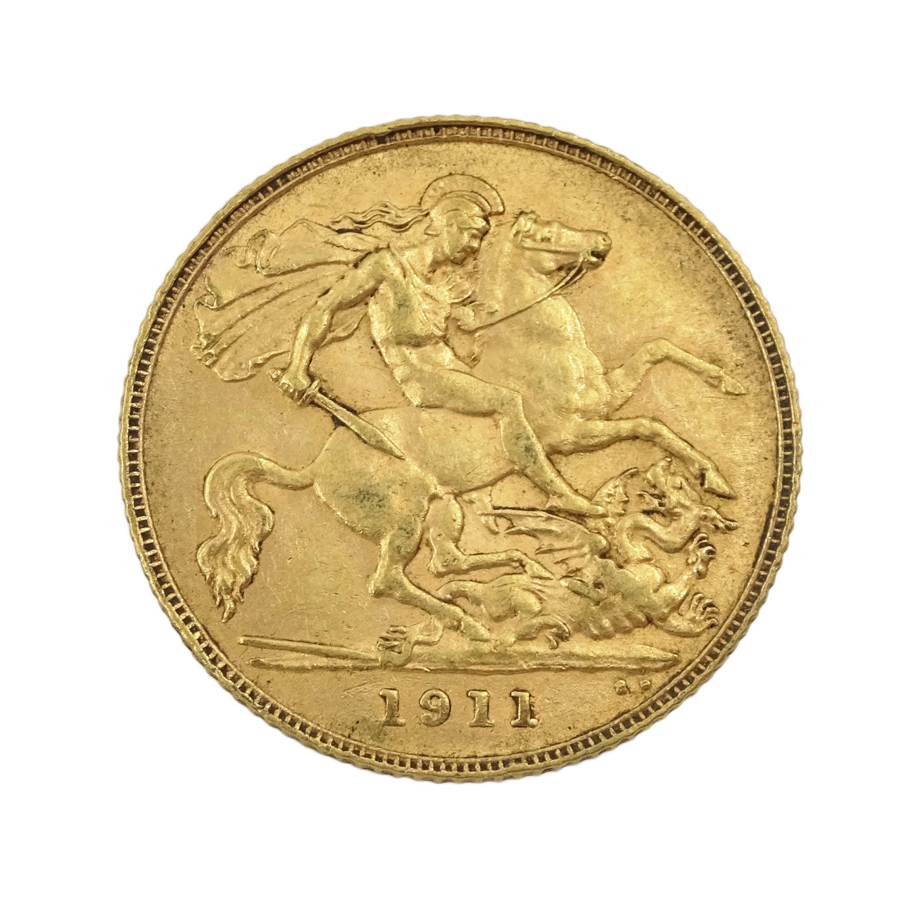 1911 half sovereign