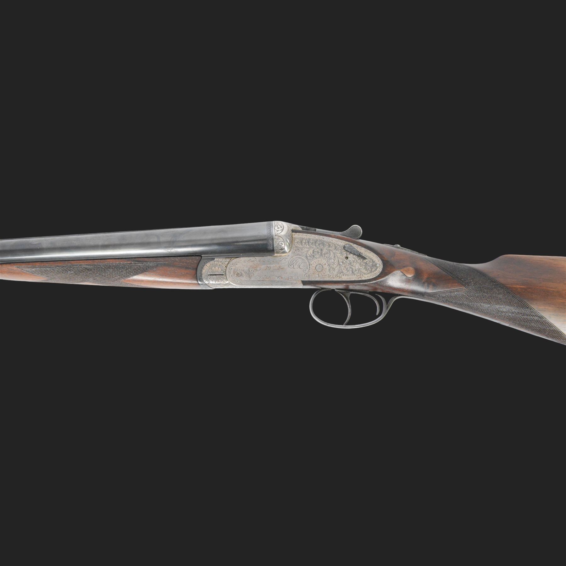 Garbi Black Sabel De Luxe, 12 bore double trigger sidelock ejector, side by side double barrel shotgun with 69cm (27