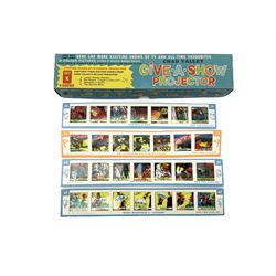 Chad Valley battery operated Give-A-Show projector, boxed with quantity of slides; and two extra boxes of slides Sets J & K (3)