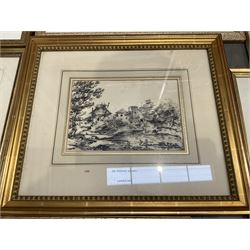 Collection of oil paintings and watercolours, artists including Geoffrey H Poole, Thomas Monro, Paul Marny, Robert Clarkson of Scarborough, classical watercolour, etc (16)