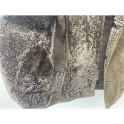 Two sheepskin jackets, one ladies jacket size 12, by Nurseys, and a gentleman's jacket by Baily's   