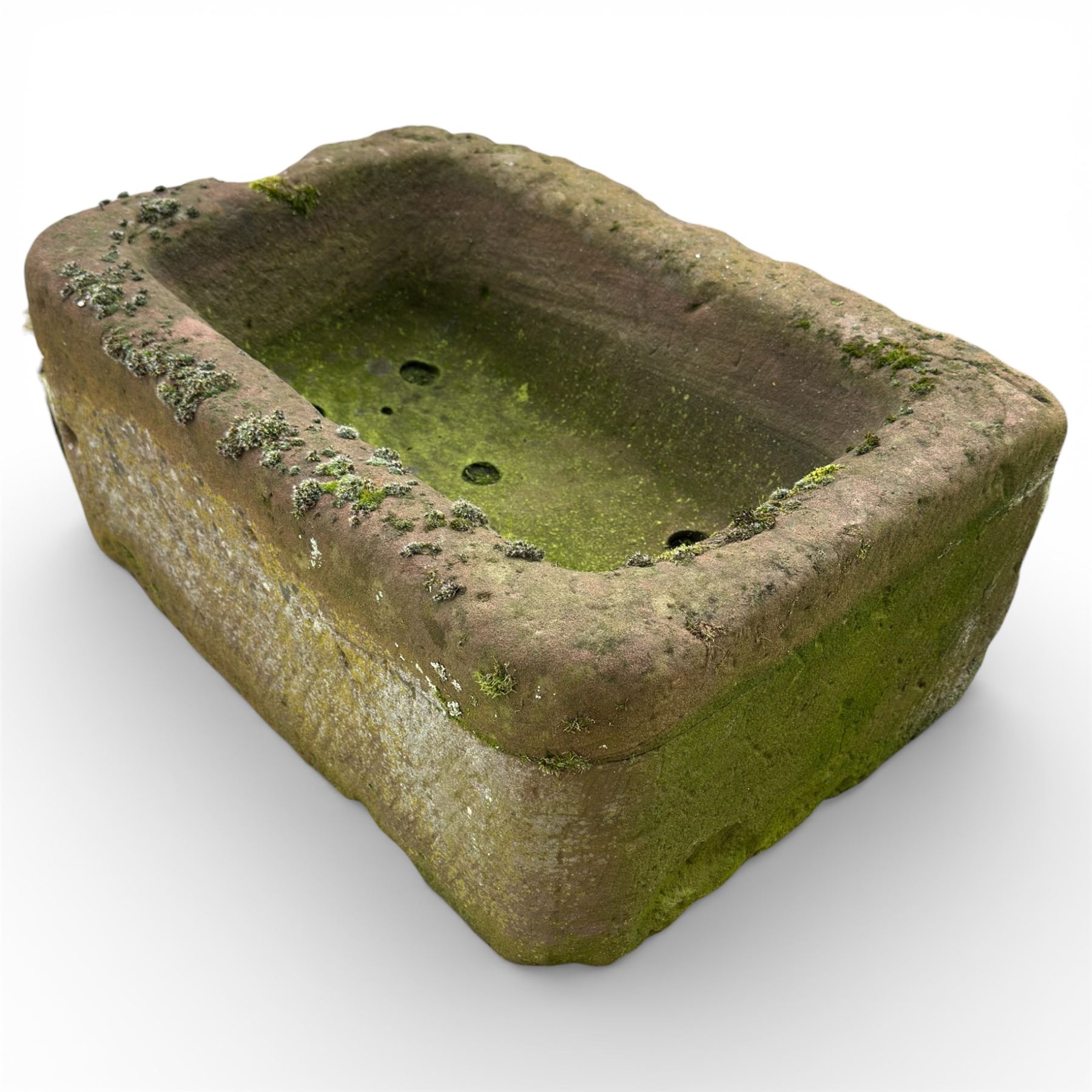 Millstone Along with 19th century stone trough